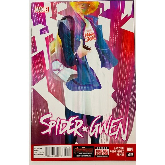 Marvel Comic Set Featuring A-Force #1 Spider-Gwen #4 Avengers The Initiative #32 - Picture 3 of 4